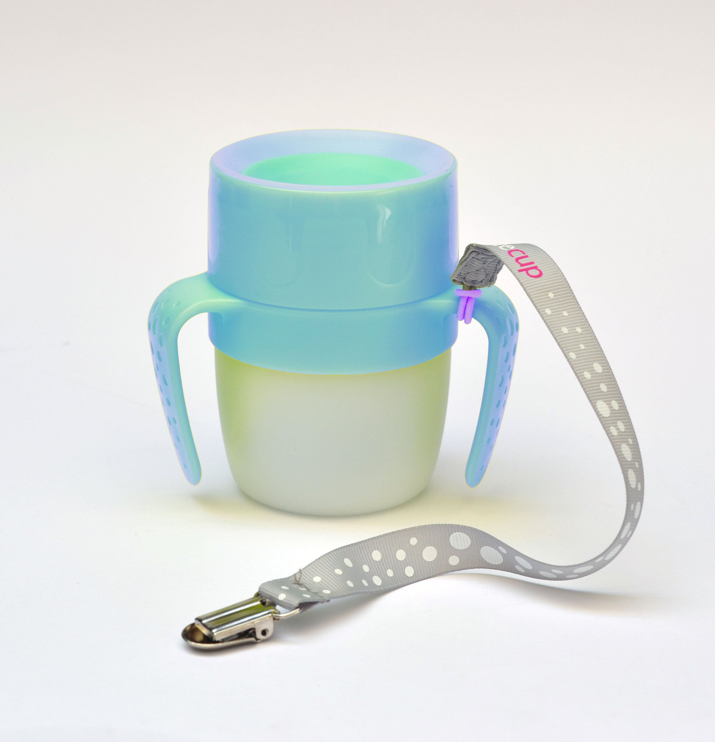 litecup - no spill sippy cup & nightlight - colour pink