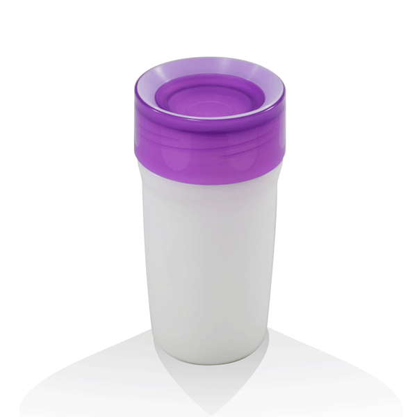 litecup - no spill sippy cup & nightlight - colour purple