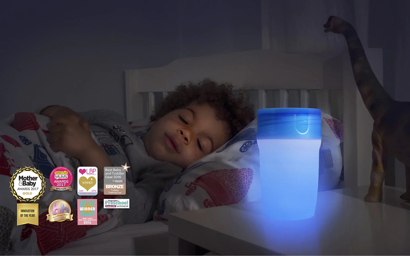 a bright idea! a non spill sippy cup that lights up. The new toddler beaker  with integrated nightlight. - litecup